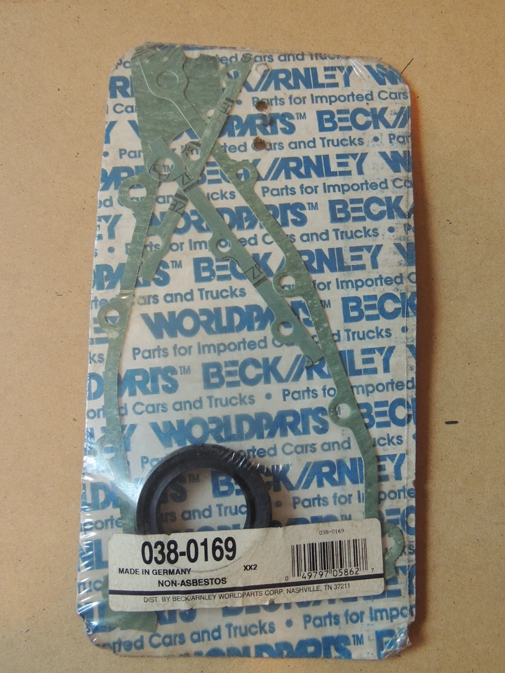 Beck Arnley 038-0169 Timing Cover Set  For 1969-86 BMW 2.5-2.8-3.0-3.2-3.5L L6 - image 1 of 1