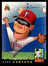 1994 Upper Deck Fun Pack #209 Jose Canseco Texas Rangers