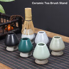 Ceramic Matcha Tea Spoon Holder Standing Bowl Bamboo Grate Brush Tea Set Hold QM
