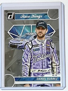 2023 Donruss Racing Daniel Suarez SILVER Race Kings NASCAR Card #11 NM/Mint