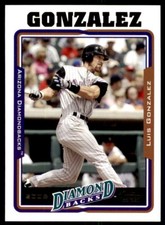 2005 Topps Luis Gonzalez . Arizona Diamondbacks #175