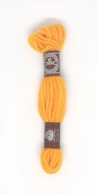 3 PC NEW DMC 7436 Yellow Orange Laine Colbert Tapestry Embroidery Wool 8 m - Image 1 of 2