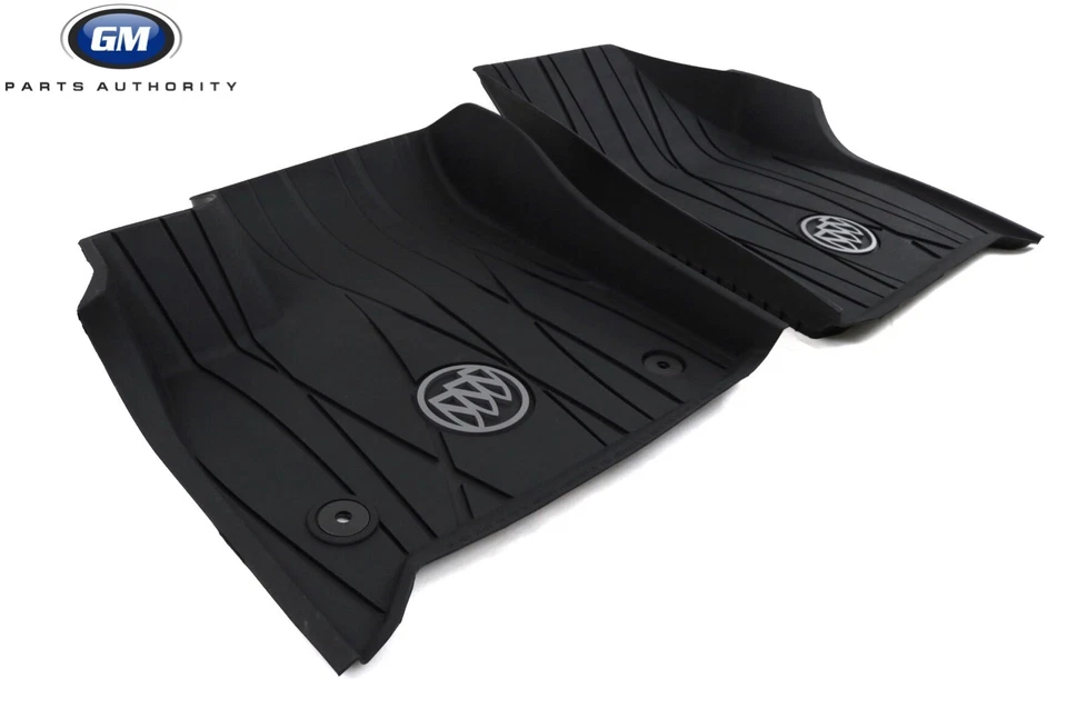 2018-2023 Buick Enclave Front 2nd & 3rd Row All Weather Floor Liners Ebony OE - Image 1 of 4
