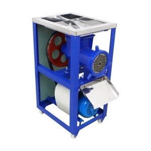 Stainless Steel Bone Crusher Commercial Farm Meat Feed Processer 220V w/ Casters - Picture 1 of 12