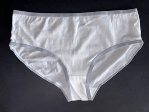 Cat & Jack Girl Size 14 White High Waist Cotton Bikini Panty Underwear Brief - Picture 1 of 3