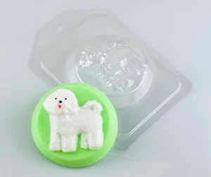 POODLE MOLD, Dog Soap Mold, Chocolate Mold, Pet Theme Cake Decoration Soap Mold - Picture 1 of 1