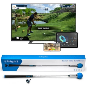 PHIGOLF 2 Smart Home Golf Simulator - Schwungtrainer - WGT Edition - Bild 1 von 13