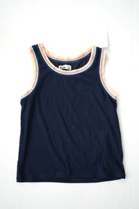 Epic Threads Navy Blue Rainbow Piping Tank Size Youth XL - Picture 1 of 4