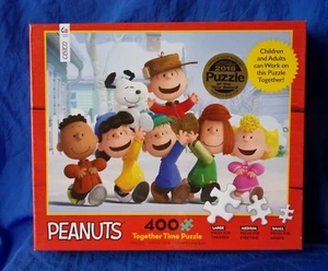 Ceaco PEANUTS GANG 400pc Together Time Jigsaw Puzzle 2016 Puzzle of the Year   - Picture 1 of 3