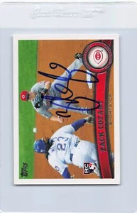 2011 Topps # US247 Zack Cozart Reds Signed Auto *J3525 - Picture 1 of 2
