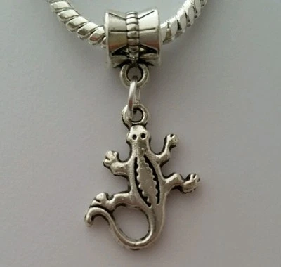 Pulsera/Collar Caimán Cocodrilo Animal Cuentas Cuentas Estilo Europeo Dije Foto 1 de 2