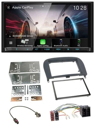 Kenwood MP3 2DIN USB DAB Bluetooth Autoradio für Mercedes SL-Klasse 2001-2011 R2 - Bild 1 von 4
