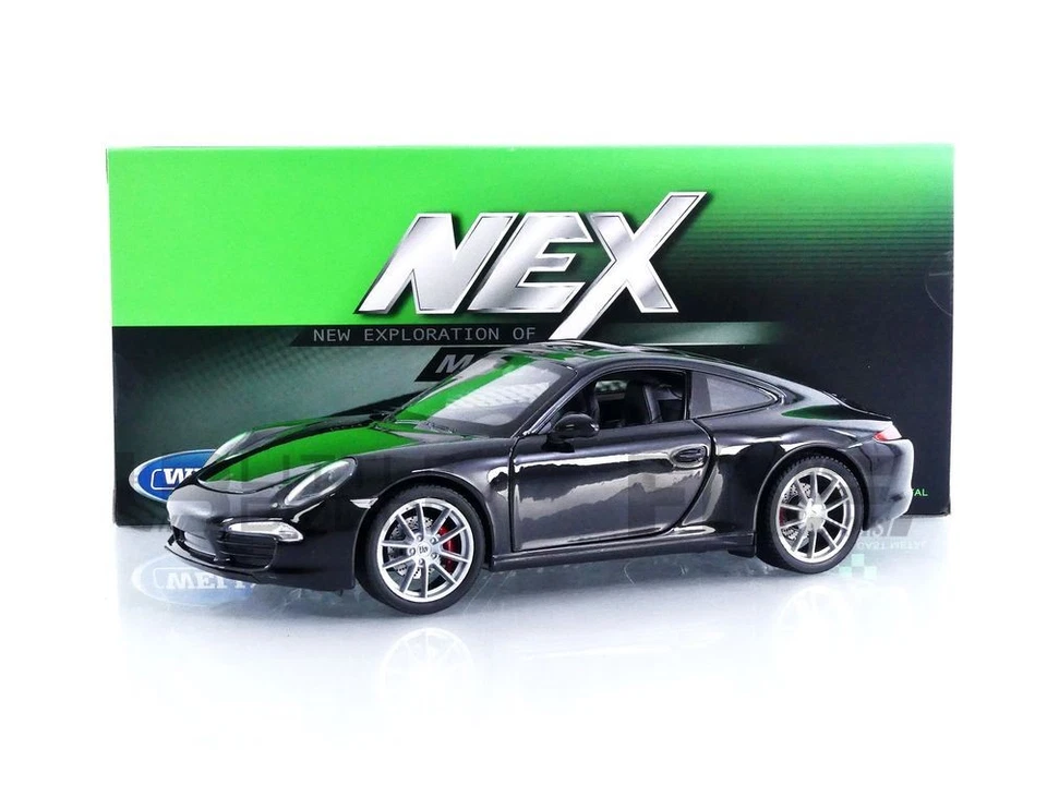 WELLY 1/24 - PORSCHE 911 / 991 CARRERA S 24040BK - Photo 1/1
