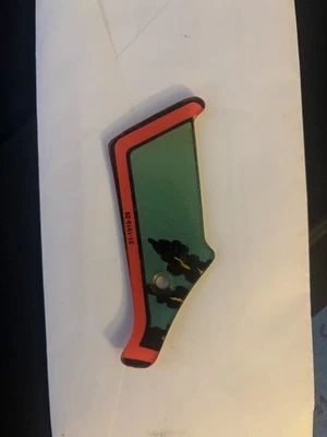 Demolition Man Lane Plastic used williams Pinball Part Demo wpc hard to find ! - Image 1 of 4