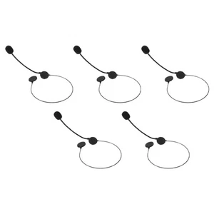 5 Pcs Fake Headphones Microphone Headset Prop Realistic - Picture 1 of 12