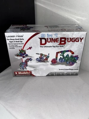 🔥NIB Laser Pegs Mini Monster Bug Kit, 36pc Complete Light-Up Set, 9-in-1 - Image 1 of 4