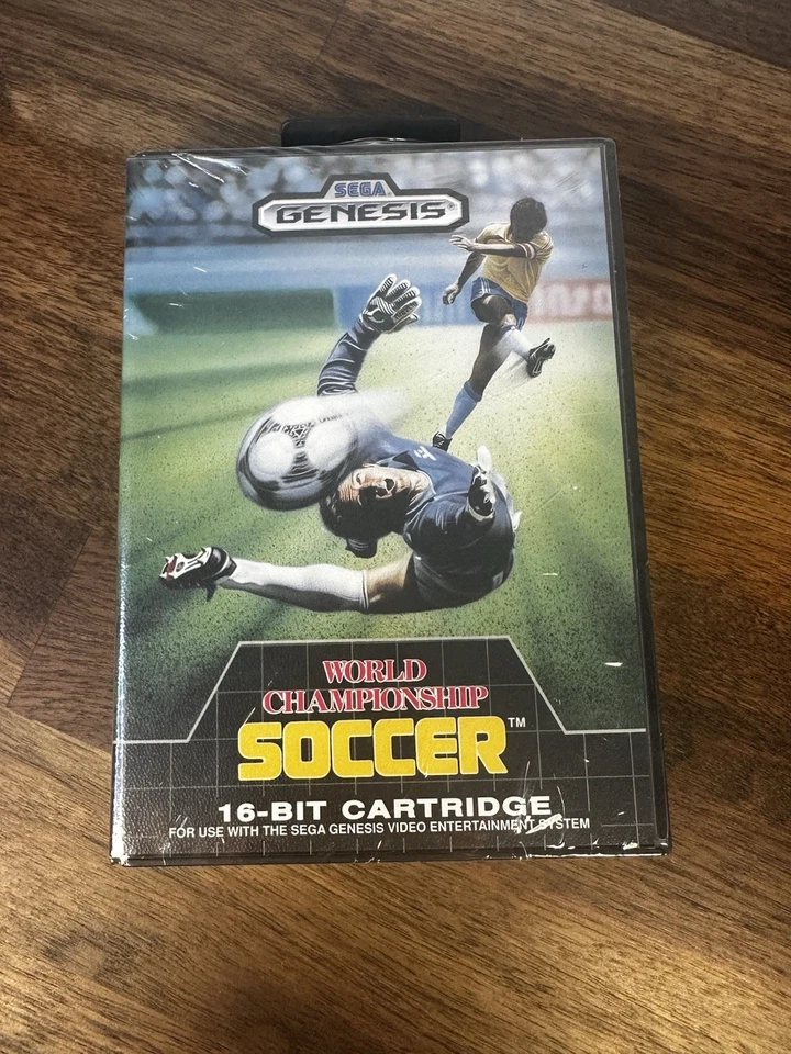 World Championship Soccer Sega Genesis Brand New Factory Sealed RARE  - Image 1 of 4