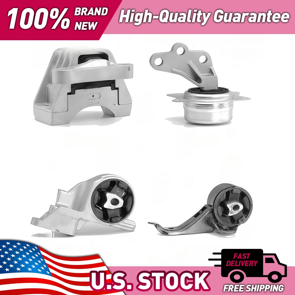 Kit de montaje de motor de motor para Pontiac G6 2006 2007 2,4 L L4 Foto 1 de 4