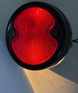 NOS YANKEE-DEE TAIL LIGHT W/ LICENSE PLATE LIGHT - Foto 1 di 8