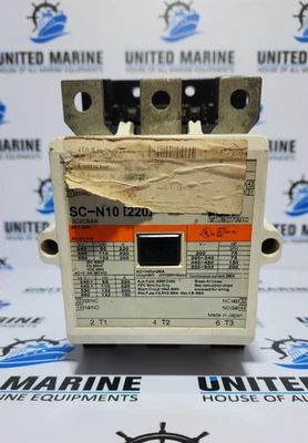 FUJI ELECTRIC SC-N10 [220] Contattore magnetico 260A 200-250V 50/60Hz - Immagine 1 di 4