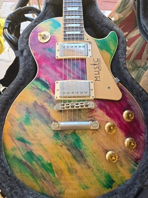 2005 Gibson LE Les Paul Music Rising Mardi Gras #295 of 300 - Image 1 of 4