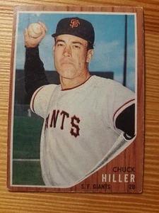 1962 Topps - Chuck Hiller #188 - Picture 1 of 2