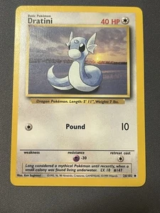 Pokemon Dratini 026/102 Base Set Regular NM - Picture 1 of 2