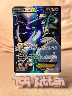 Lugia EX 134/135 Full Art Ultra Rare Plasma Storm LP TCGKITTEN - Image 1 of 2