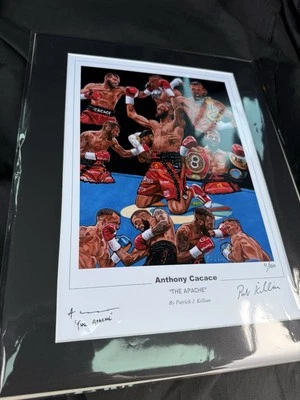 Anthony Cacace “The Apache” Signed Edition By Killian Art - Image 1 of 4