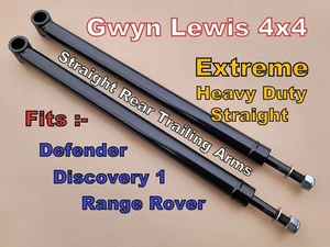 Defender Discovery 1 RRc STRAIGHT Rear Trailing Arms Heavy Duty NTC8328 LR049068 - Picture 1 of 9