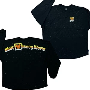 Walt Disney World Spirit Jersey Black Sparkle Halloween Candy Corn Size XXL 2019 - Picture 1 of 7