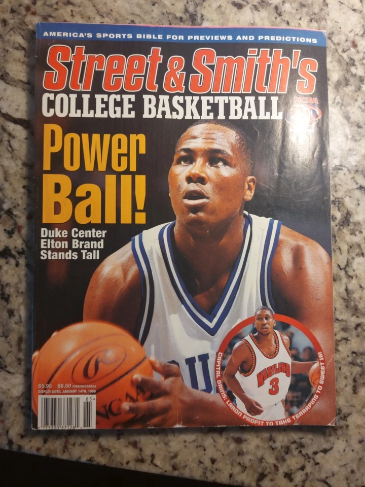 Anuario de baloncesto Street & Smith’s 1998 marca Elton Duke baloncesto b17:6625 Foto 1 de 1