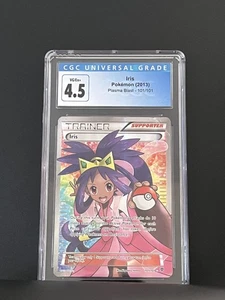 Iris Pokémon 2013 Plasma Blast 101/101 CGC 4.5 VG/EX+ Graded Card - Picture 1 of 2