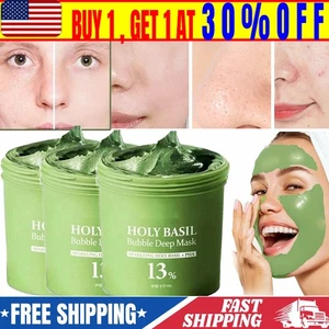 Holy Basil Bubble Deep Mask - für alle Hauttypen - Tiefenreinigung Gesichtsmaske 1-3X - Bild 1 von 14