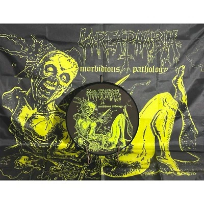 GOREAPHOBIA Morbidious Pathology Picture Disc LP w/ Flag Blood Storm Immolation - Image 1 of 4