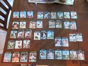 1971 Topps Reproduced Signature MLB Trading Card- 40 cards -See Details - Picture 1 of 10