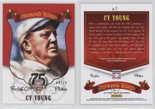 2014 Panini Hall of Fame Diamond Kings Red /75 Cy Young #7 HOF