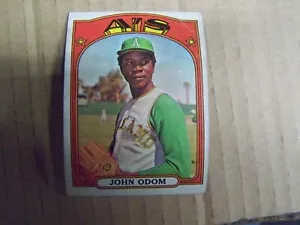 JOHN ODOM 1972 TOPPS BASEBALL CARD #557 - Picture 1 of 1