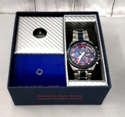 Reloj Hombre Casio Edifice Toro Rosso EFR-564TR Cuarzo Acero Inoxidable Foto 1 de 4
