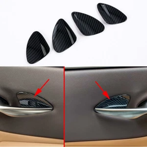 Carbon Fiber Inner Door Handle Bowl Cover Trims For Lexus ES350 ES300h 2019-2022 - Picture 1 of 8