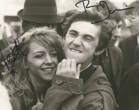 Quadrophenia hand signed photo by Lesley Ash and Phil Daniels with Lifetime COA Cover