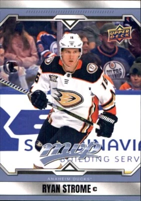 2024-25 Upper Deck MVP 🥅 #33 RYAN STROME ANAHEIM DUCKS - Image 1 of 2