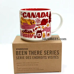 Starbucks Been There Series Canada Ceramic Coffee Tea Mug Cup 14oz - Picture 1 of 7