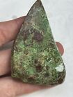 Gaspeite lapidary rough great apple greens with matrix 52 grams 260 carats