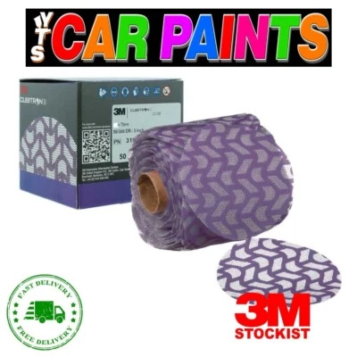 3M™ Cubitron™ II Net Disc Roll, 75 mm, 320+ Grade, 31685 Roll of 50