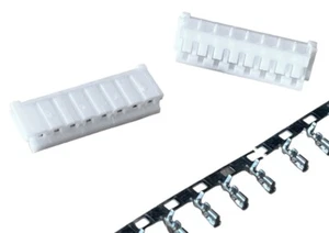 JST-EH 2.5mm 8Pin Connector Crimp Terminal Pin for PCB Circuit Board Wire 50 Set - Picture 1 of 6