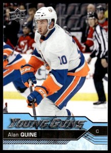 2016-17 Upper Deck Young Guns Alan Quine Rookie New York Islanders #208