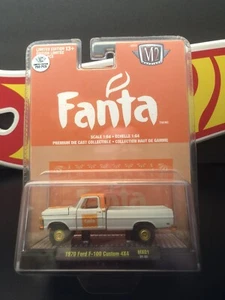 2021 M2 Machines 1970 Ford F-100 Custom 4x4 Chase 1/750 Fanta - Picture 1 of 5