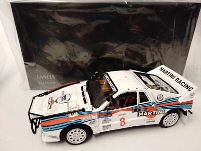 Kyosho Lancia 037 Martini #8 Bettega Perissinot Safari Rally 1985 1/18 08306J - Immagine 1 di 3