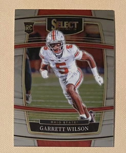 2022 Panini Select Draft Picks Concourse Garrett Wilson Ohio State. Jets Rookie - Bild 1 von 2